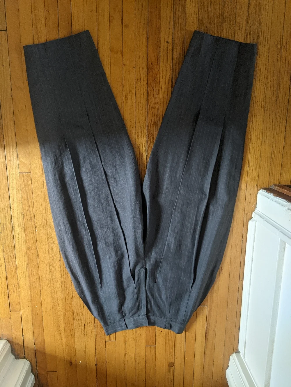 Japanese Vintage Designer Barrel Trousers - Picture 10 of 10